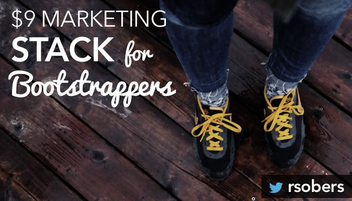 $9 Marketing Stack: A Step-by-Step Guide